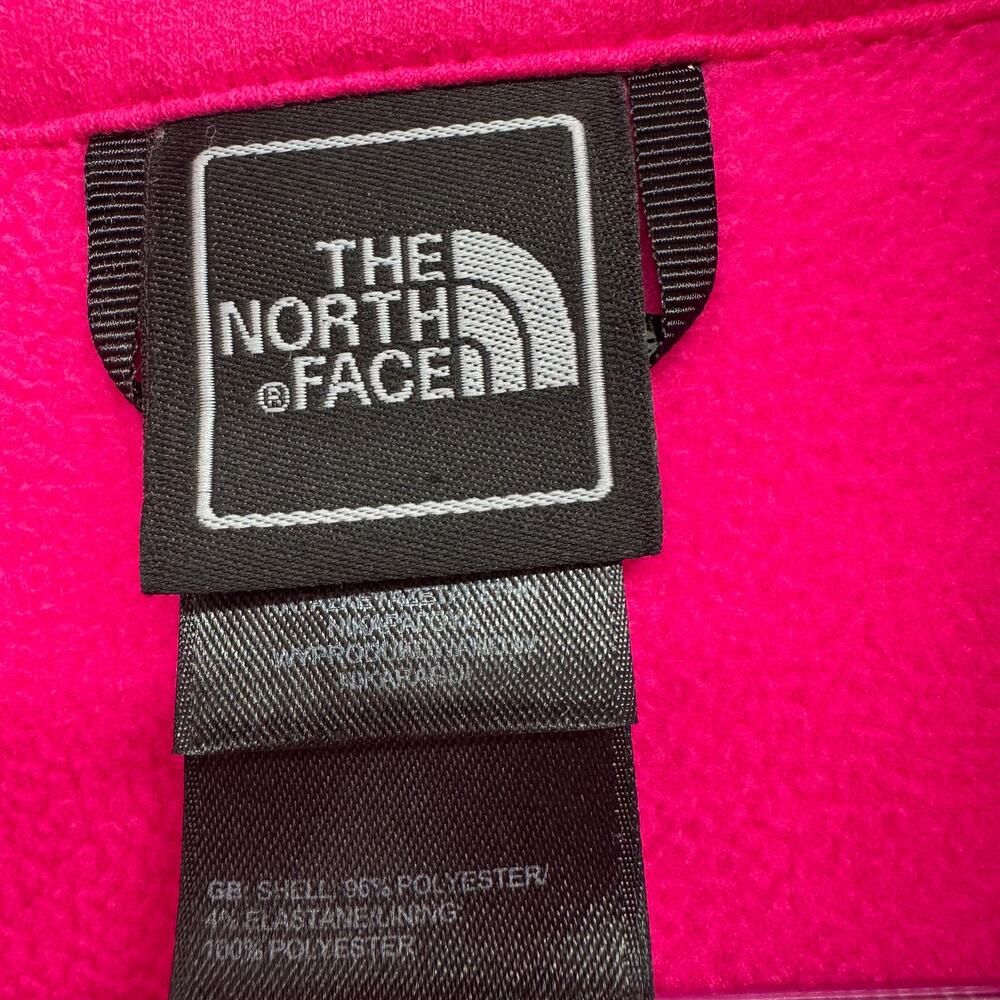 North Face Plum Pink Apex Bionic Hoodie Softshell Jacket L134702 - Picture 5 of 7